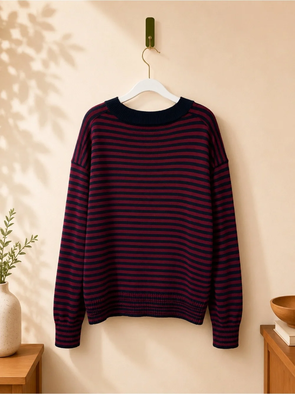 Everlane striped crewneck
